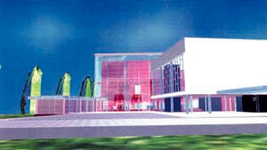 Le nouveau palais des f�tes de Vend�me